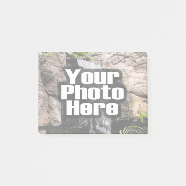Custom Photo Full-Colour Personalised Post-it Notes (Front)