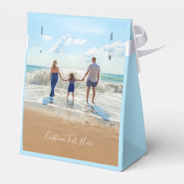 Custom Photo Gift Boxes Your Photos and Text (Back Side)