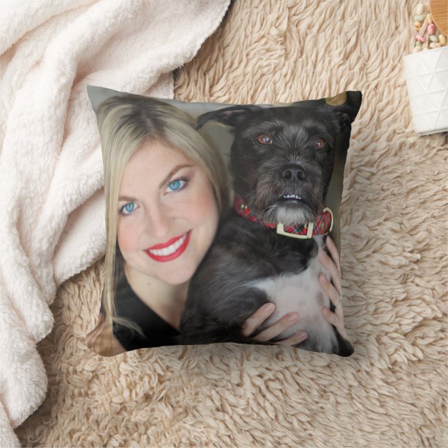 Custom Photo Gift  Cushion (Blanket)