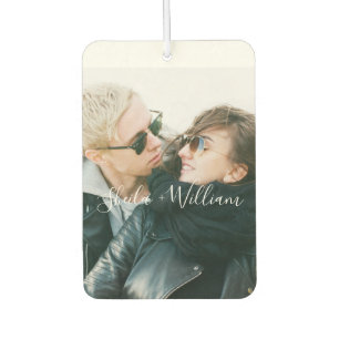 Custom Photo gift, Personalised Valentine's gift Car Air Freshener