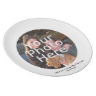 Custom Photo Gift Plate with Message