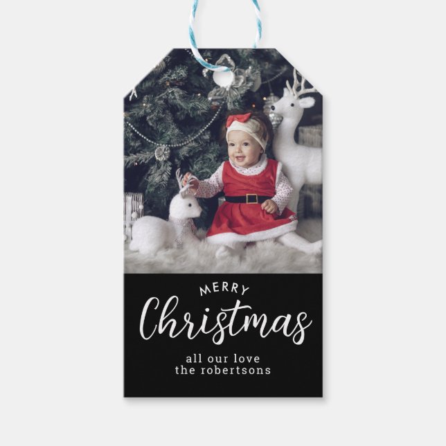 Custom Photo Gift Tags (Front)