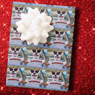 Custom Photo Gift Wrap, Dog Custom Image Wrapping Paper
