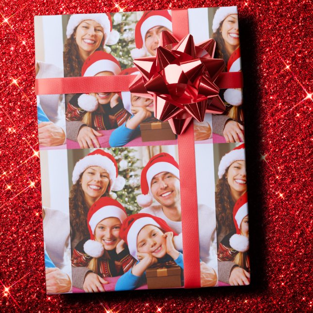 Custom Photo Gift Wrap , Family Custom Image Wrap (Creator Uploaded)