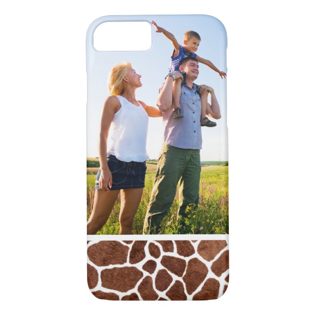 Custom Photo Giraffe spots Case-Mate iPhone Case (Back)