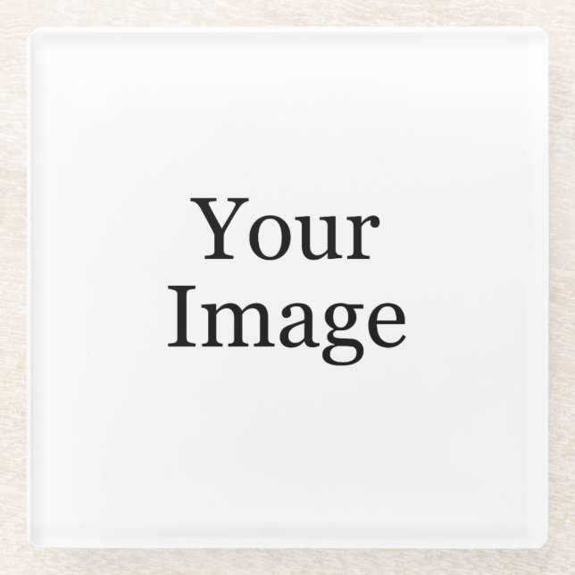 Custom Photo Glass Coaster (Front)
