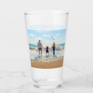 Custom Photo Glass Gift with Your Photos