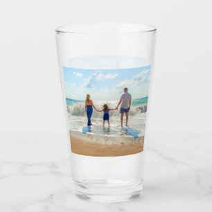 Custom Photo Glass with Your Favourite Photos Gift