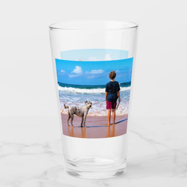 Custom Photo Glass Your Favourite Photos Gift (Front)