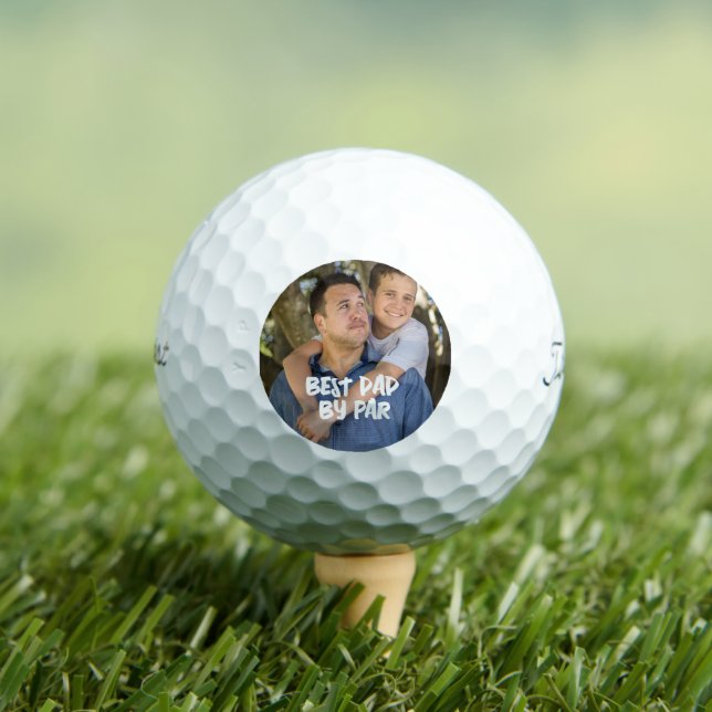 CUSTOM PHOTO GOLF BALLS FOR DAD (Insitu Tee)