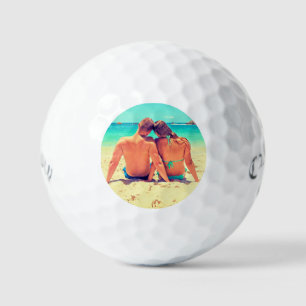 Custom Photo Golf Balls - Your Design - Love