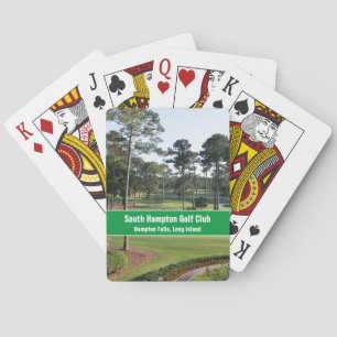 Custom Photo Golf Club Playing Cards