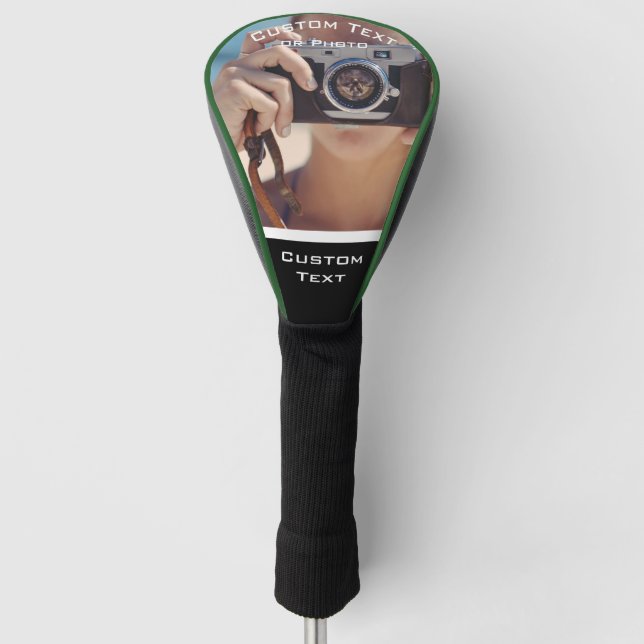 Custom Photo Golf Head Cover - Create Your Own (Front)