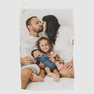 Custom Photo Golf Towel