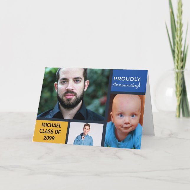 Custom Photo Graduation Announcement Invitation (Front)