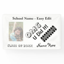 Custom Photo Graduation