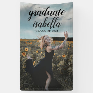 Custom Photo Graduation Banner