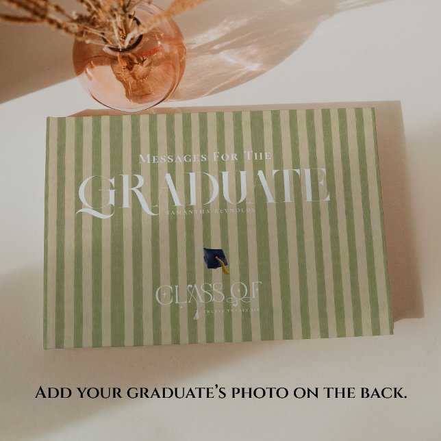 Custom Photo Graduation Guest Book (Creator Uploaded)