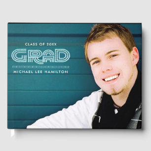 Custom Photo Graduation  Guest Book