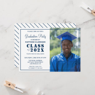 Custom Photo Graduation Invitation