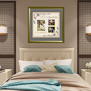 Custom Photo Graduation Memories Foil Prints