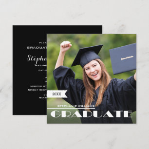 Custom Photo Graduation Party Invitation