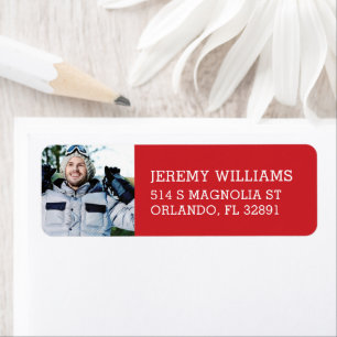 Custom Photo Graduation Return Address