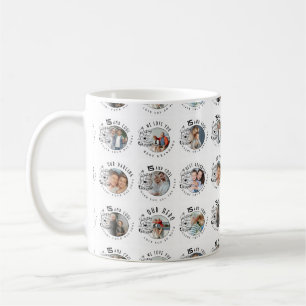 Custom Photo Grandson Birthday Coffee Mug