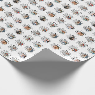 Custom Photo Grandson Birthday Wrapping Paper