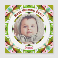 Custom Photo Green Mother’s Day Best Mummy Ever