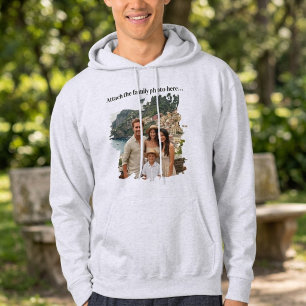 Custom Photo Hoodie – Personalized Family Picture