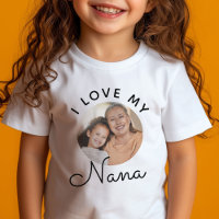 Custom Photo I Love My Nana Mother's Day