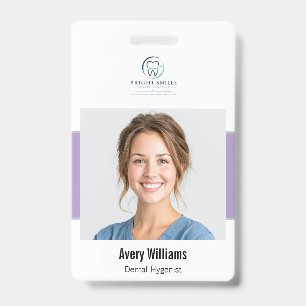 Custom Photo ID Dental Badge