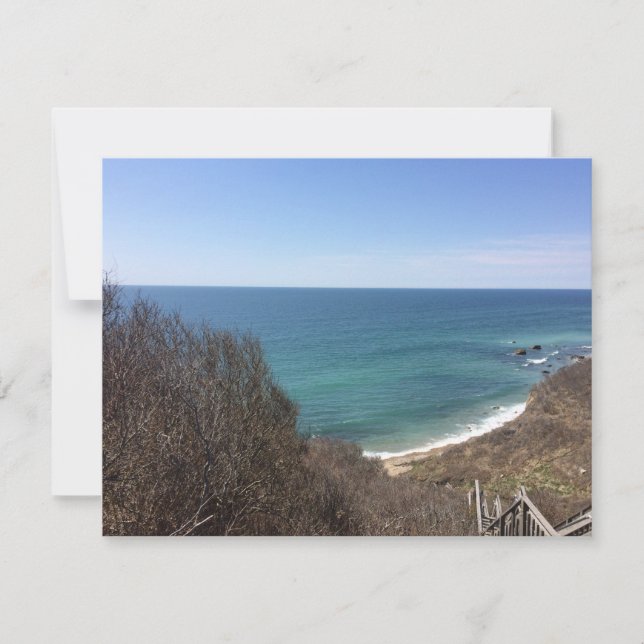 Custom photo image picture greeting card (Front)