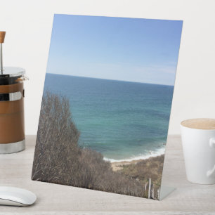 Custom photo image picture pedestal sign