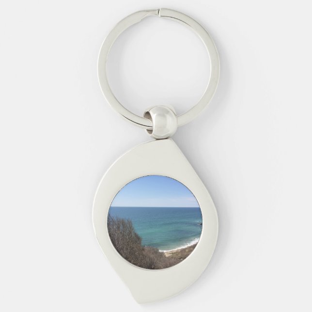 Custom photo image picture personalised key ring (Front)