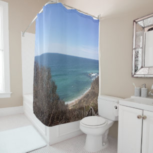 Custom photo image picture personalised shower curtain