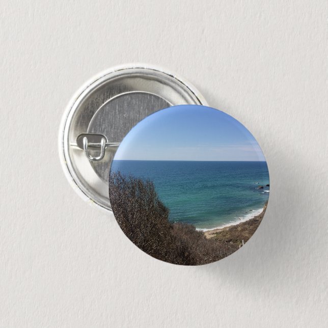 Custom photo image picture personalized 3 cm round badge (Front & Back)