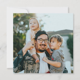 Custom Photo Invitation