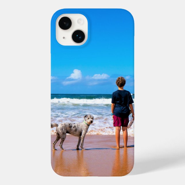 Custom Photo iPhone Case with Your Favourite Photo (Back)