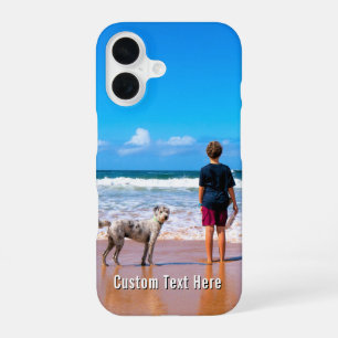 Custom Photo iPhone Case with Your Photos and Text