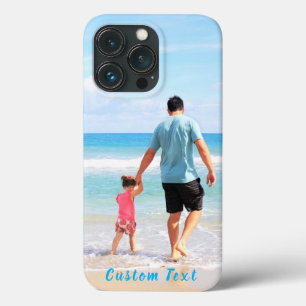 Custom Photo iPhone Case Your Photos and Text