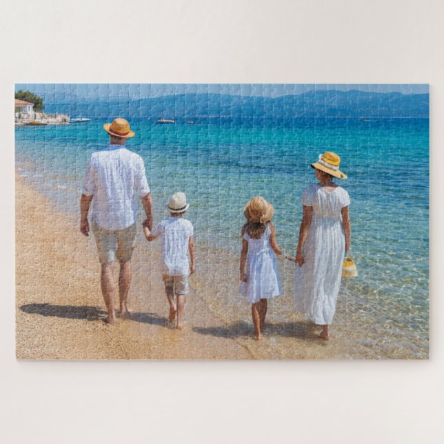 Custom photo jigsaw puzzle (Horizontal)