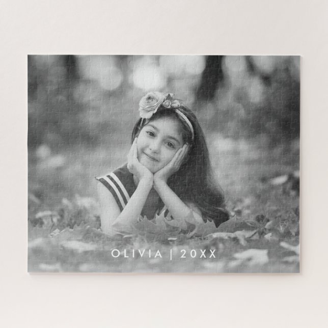 Custom Photo Jigsaw Puzzle Gift (Horizontal)