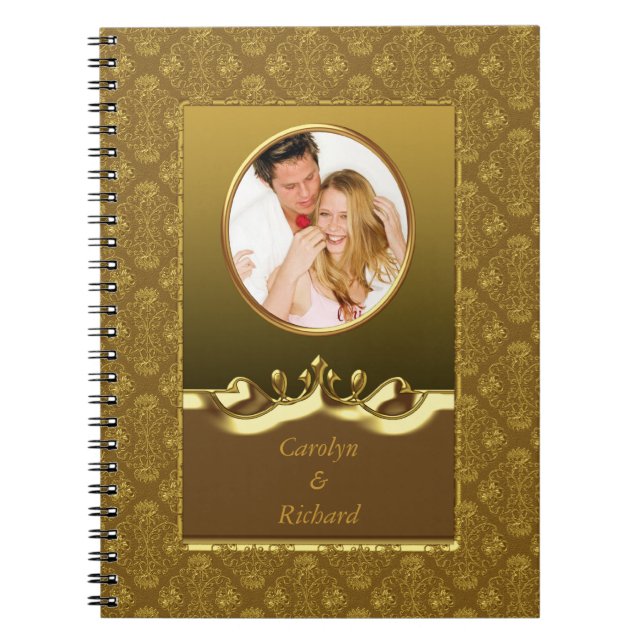 Custom Photo Journal Notebook (Front)