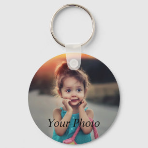 Custom Photo Key Ring