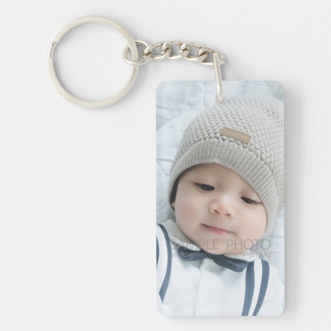 Custom Photo Key Ring (Front)