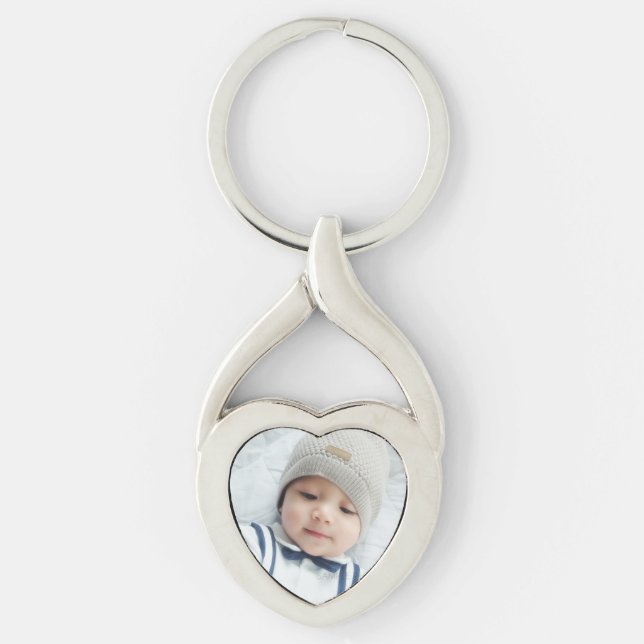 Custom Photo Key Ring (Front)