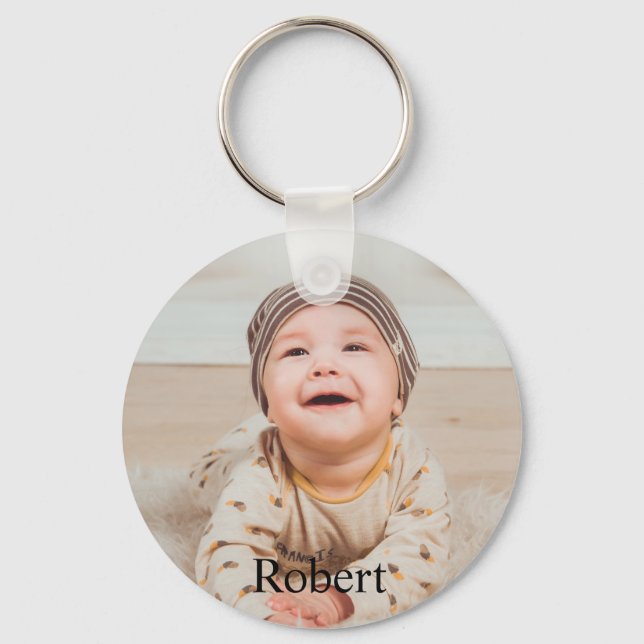 Custom Photo Key Ring (Front)