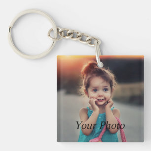 Custom Photo Key Ring